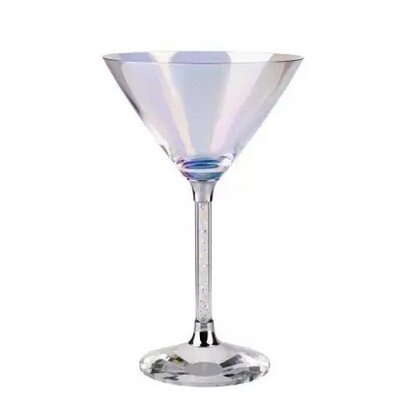 Sparkles Iridescent Martini Glasses