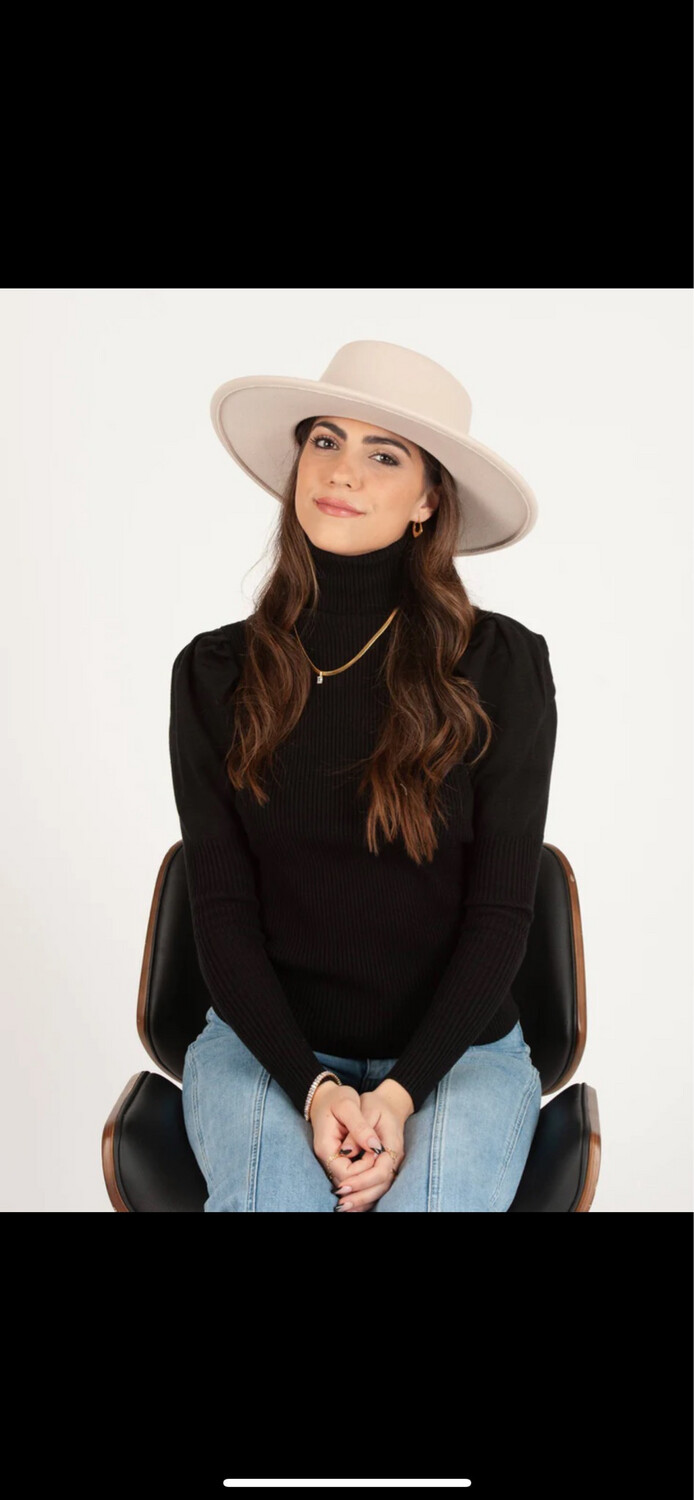 BeBe Boater Hat