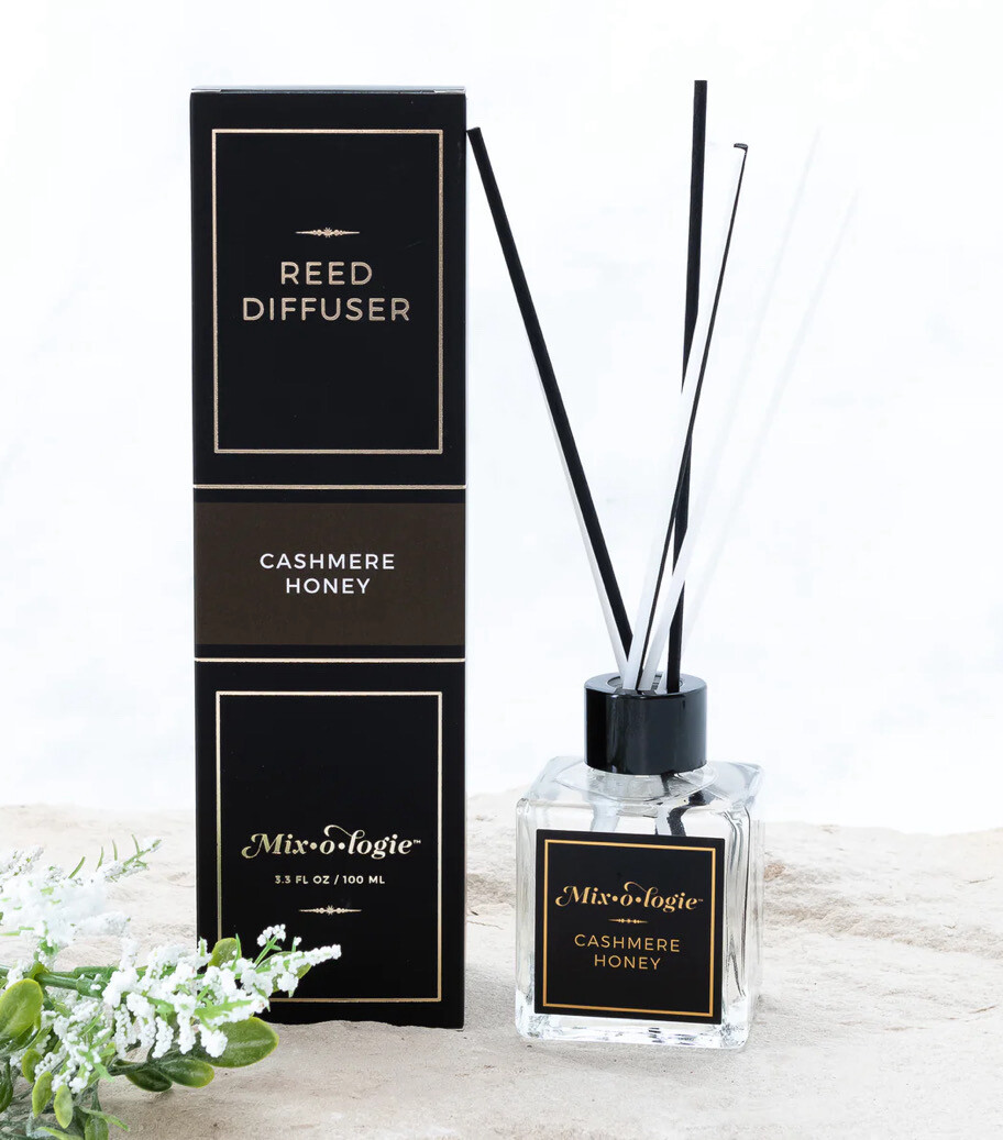 Mixologie Cashmere Honey Reed Diffuser