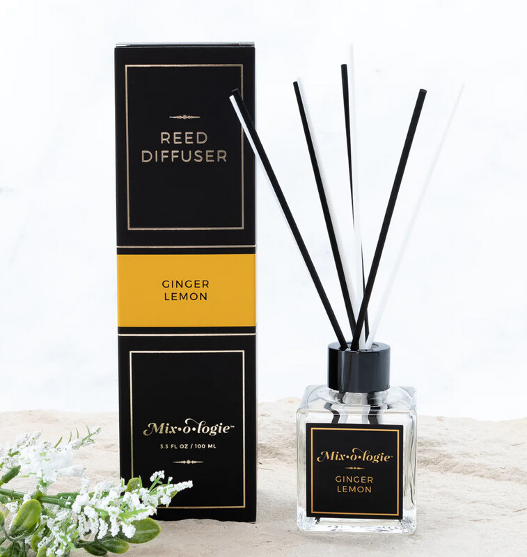 Mixologie Ginger Lemon Reed Diffuser