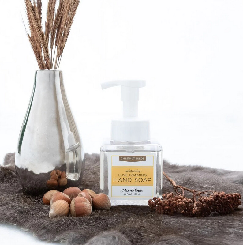 Mixologie Chestnut Suede Foaming Hand Soap