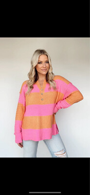 Coral/Pink Sweater