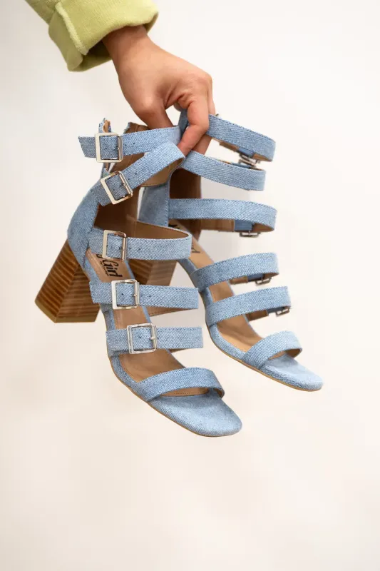 Corky’s Denim Buckle Down