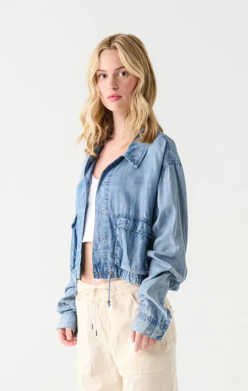 Drawstring Utility Jacket