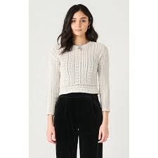 Crochet Shimmer Sweater