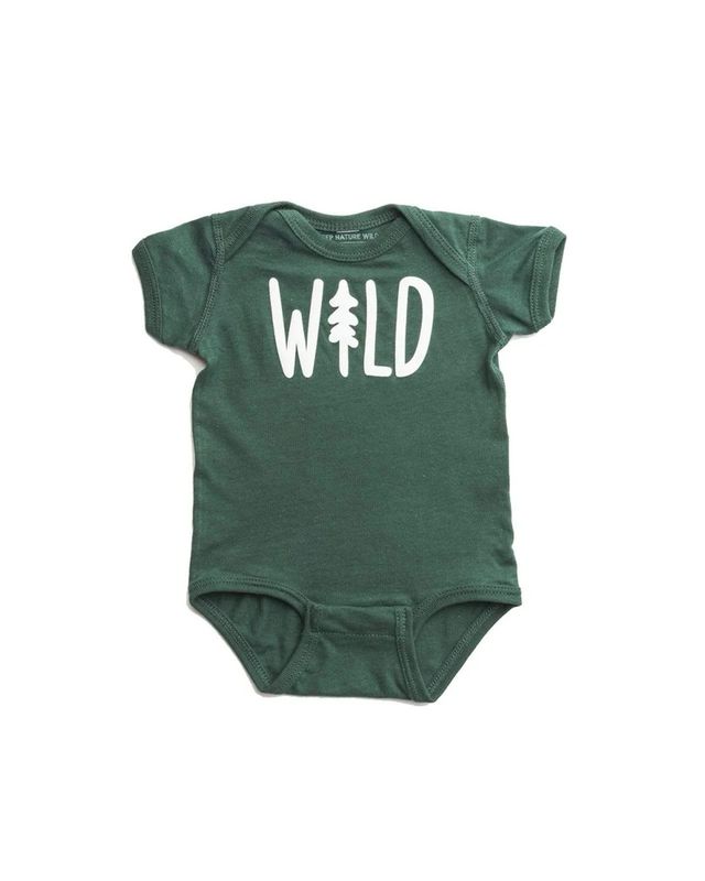 Wild Pine Baby Bodysuit