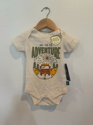 Say Yes To Adventure Baby Bodysuit
