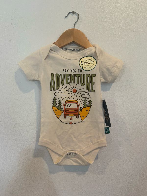 Say Yes To Adventure Baby Bodysuit