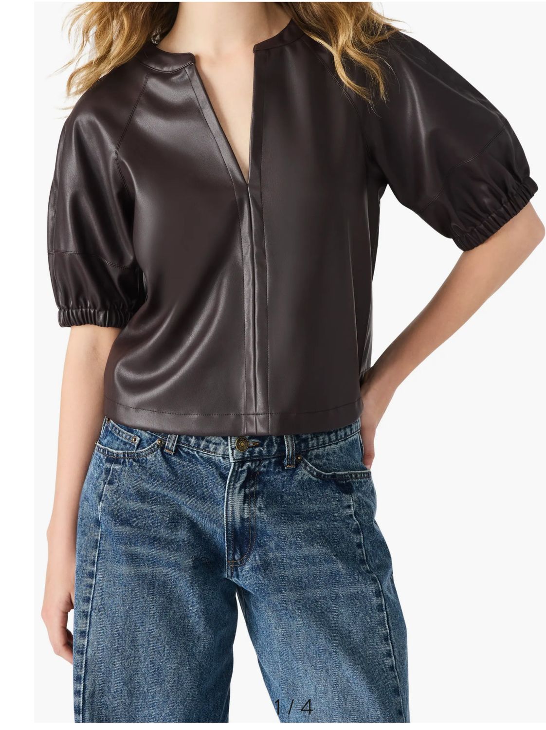 ROXANNE TOP FOSSIL BROWN ROXANNE TOP FOSSIL BROWN