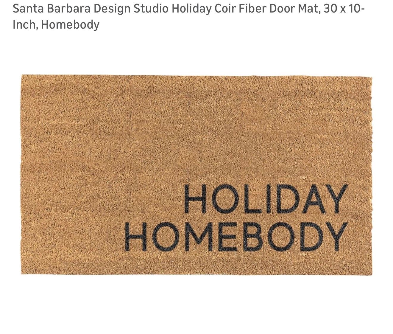 Santa Barbara Design Fiber Door Mat