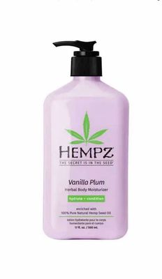 Vanilla Plum HEMPZ Body Lotion