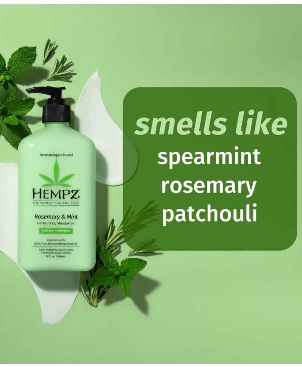 HEMPZ Rosemary and Mint Body Moisturizer