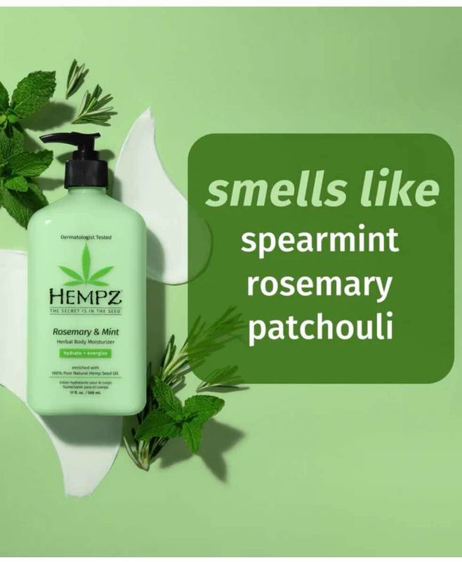 HEMPZ Rosemary and Mint Body Moisturizer