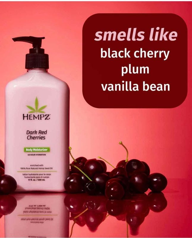 HEMPZ Dark Cherries Body Moisturizer
