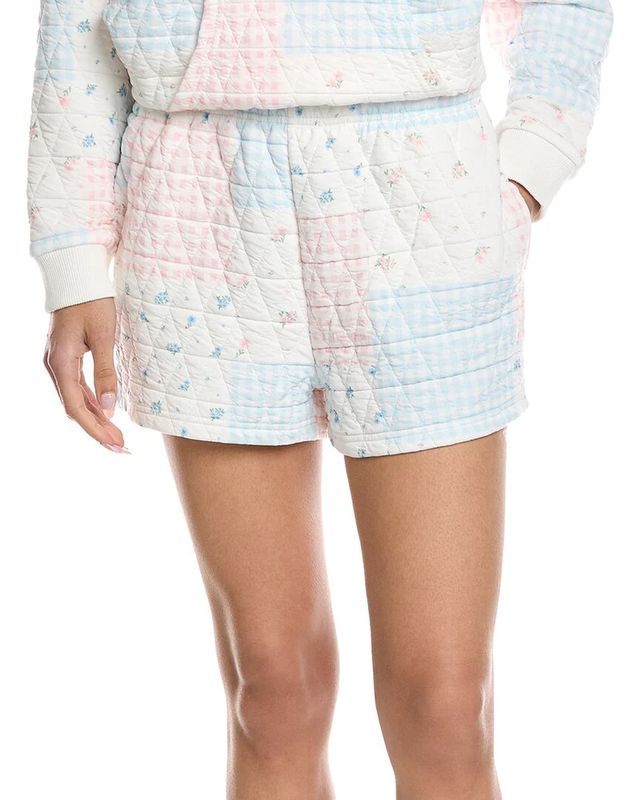 Vintage Havana Patchwork Quilted Short
