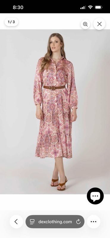 Black Tape Vibrant Paisley Dress Black Tape Vibrant Paisley Dress