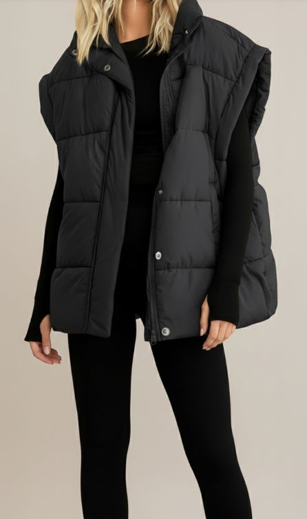 Dex Quilted Boxy Vest Dex Quilted Boxy Vest