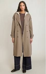 Black Tape detachable trench coat Black Tape detachable trench coat
