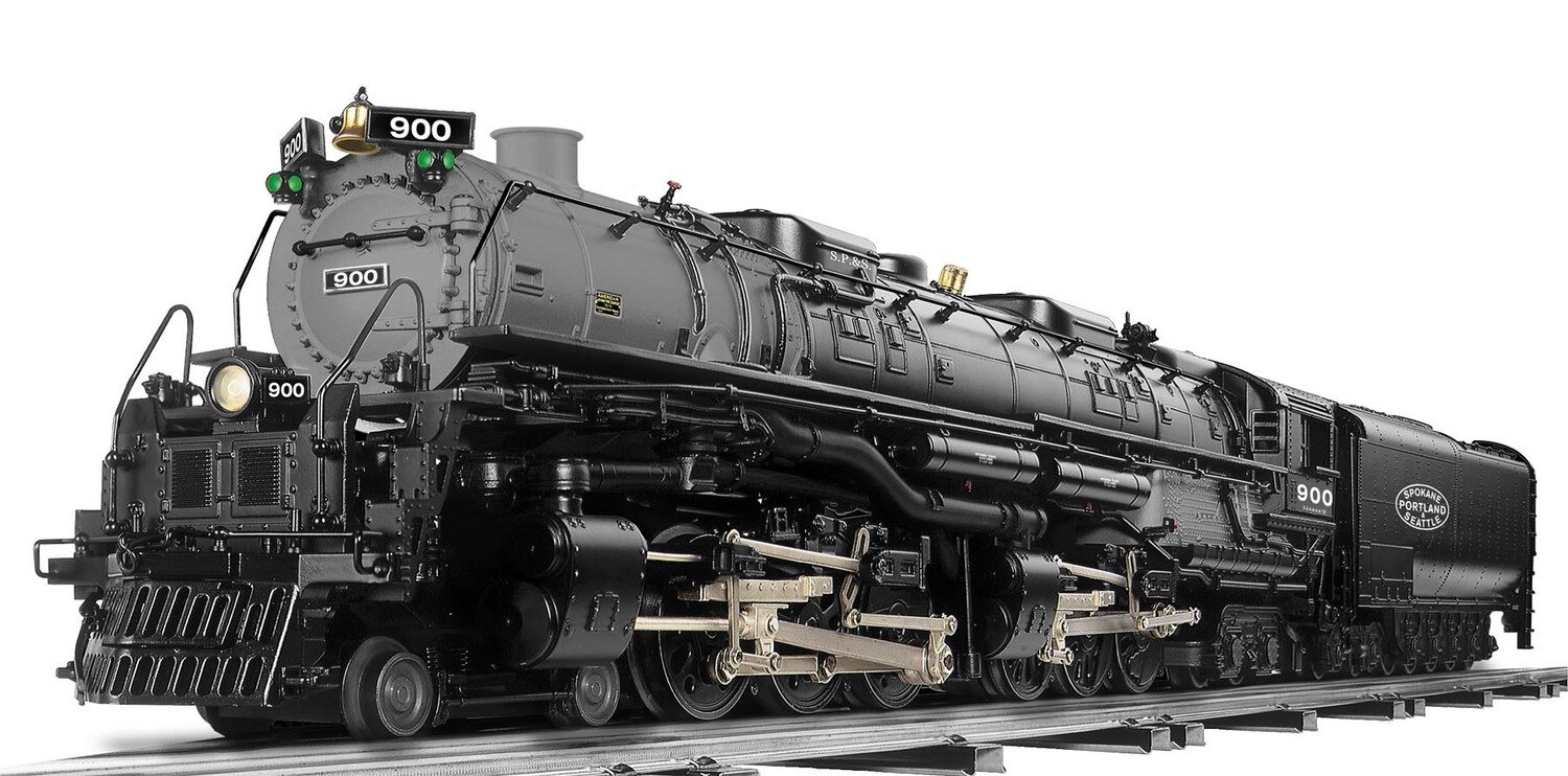 SP&amp;S 4-6-6-4 Steam Engine w/Legacy