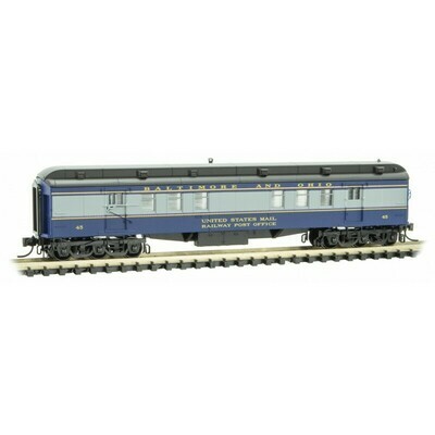 B&amp;O RPO Heavyweight Passenger Car