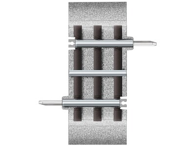 1 3/8&quot; FasTrack w/Roadbed