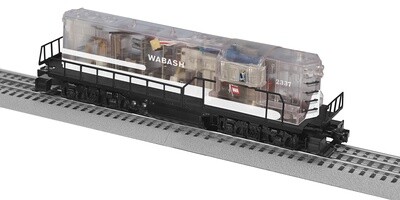 Wabash Transparent Conventional GP-7 Diesel