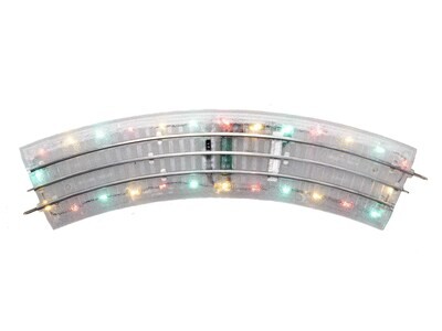 Lighted FasTrack O36 Curve 4pk