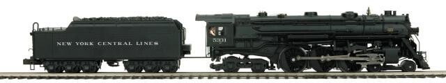 NYC 4-6-4 J-1e Hudson Steam Engine w/PS 3