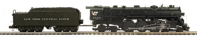 NYC 4-6-4 J-1e Hudson Steam Engine w/PS 3