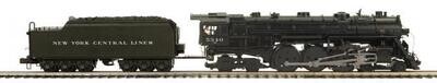NYC 4-6-4 J-1e Hudson Steam Engine w/PS 3