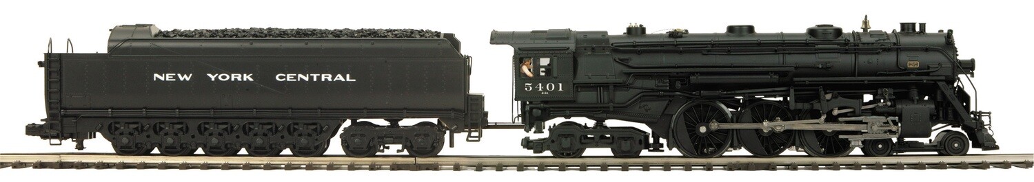 NYC 4-6-4 J-1e Hudson Steam Engine w/PS 3