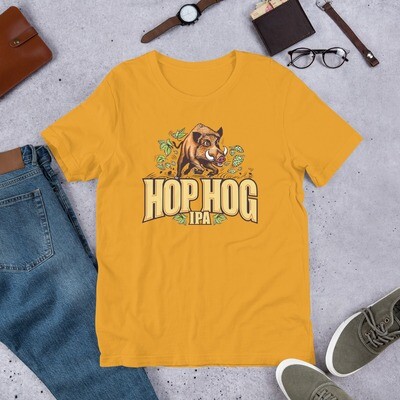 Short-sleeve unisex t-shirt - HOP HOG