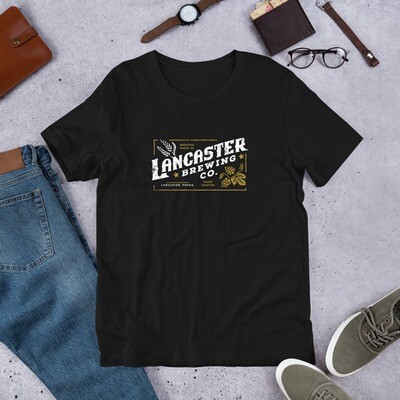 Short-sleeve Unisex t-shirt - Lancaster Logo T