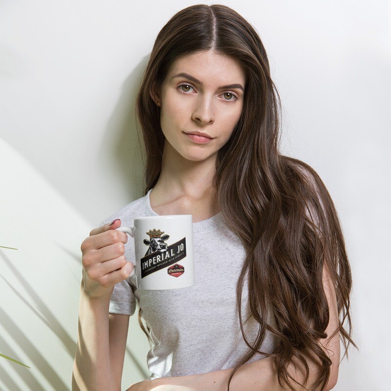 White glossy mug - LBC Imperial JO