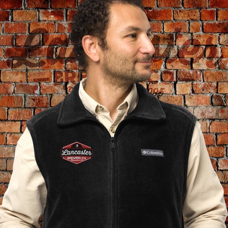 Men’s Columbia fleece vest - LBC Logo