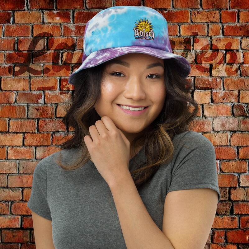 Tie-dye bucket hat - Kolsch Logo