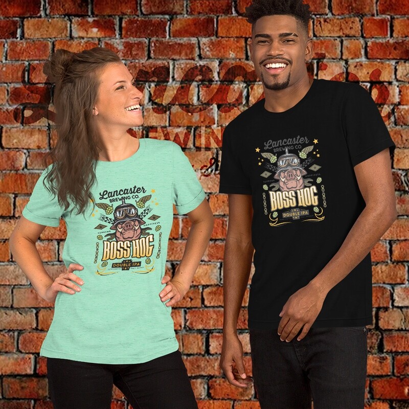 Short-sleeve Unisex t-shirt - Boss Hog DIPA