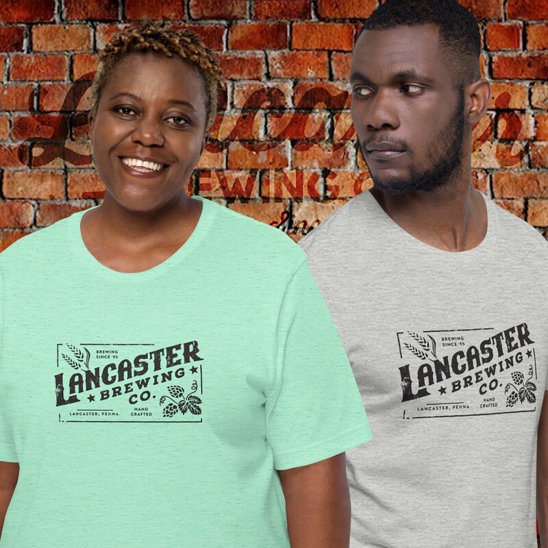 Short-sleeve Unisex t-shirt - Lancaster Logo T