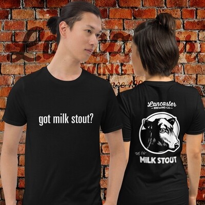 Short-Sleeve Unisex T-Shirt - got milk stout?