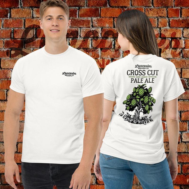 Short-sleeve Unisex T - Cross-Cut