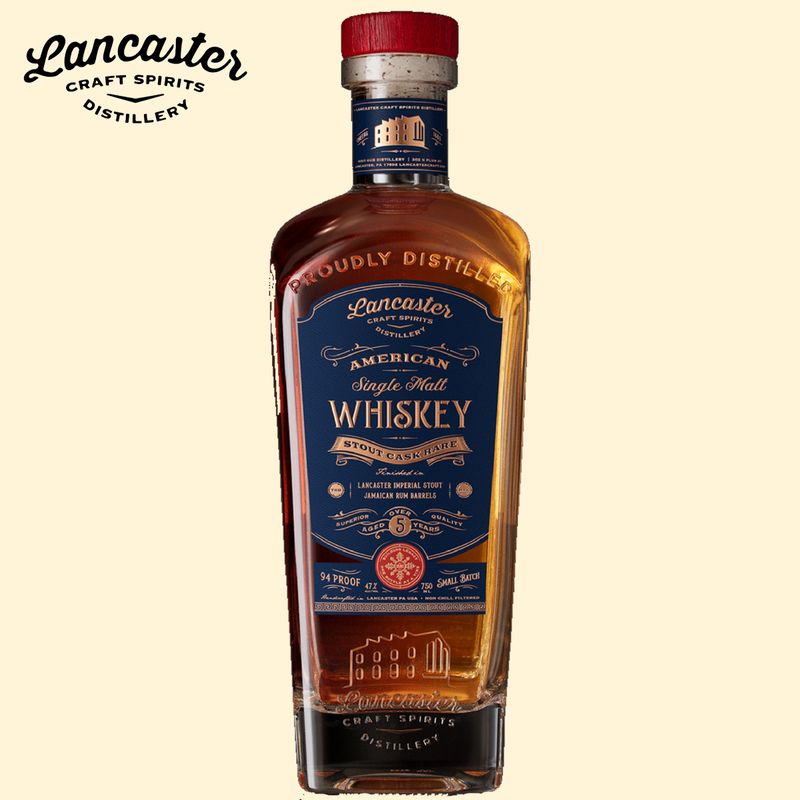 LANCASTER STOUT CASK RARE AMERICAN SINGLE MALT LANCASTER STOUT CASK RARE AMERICAN SINGLE MALT