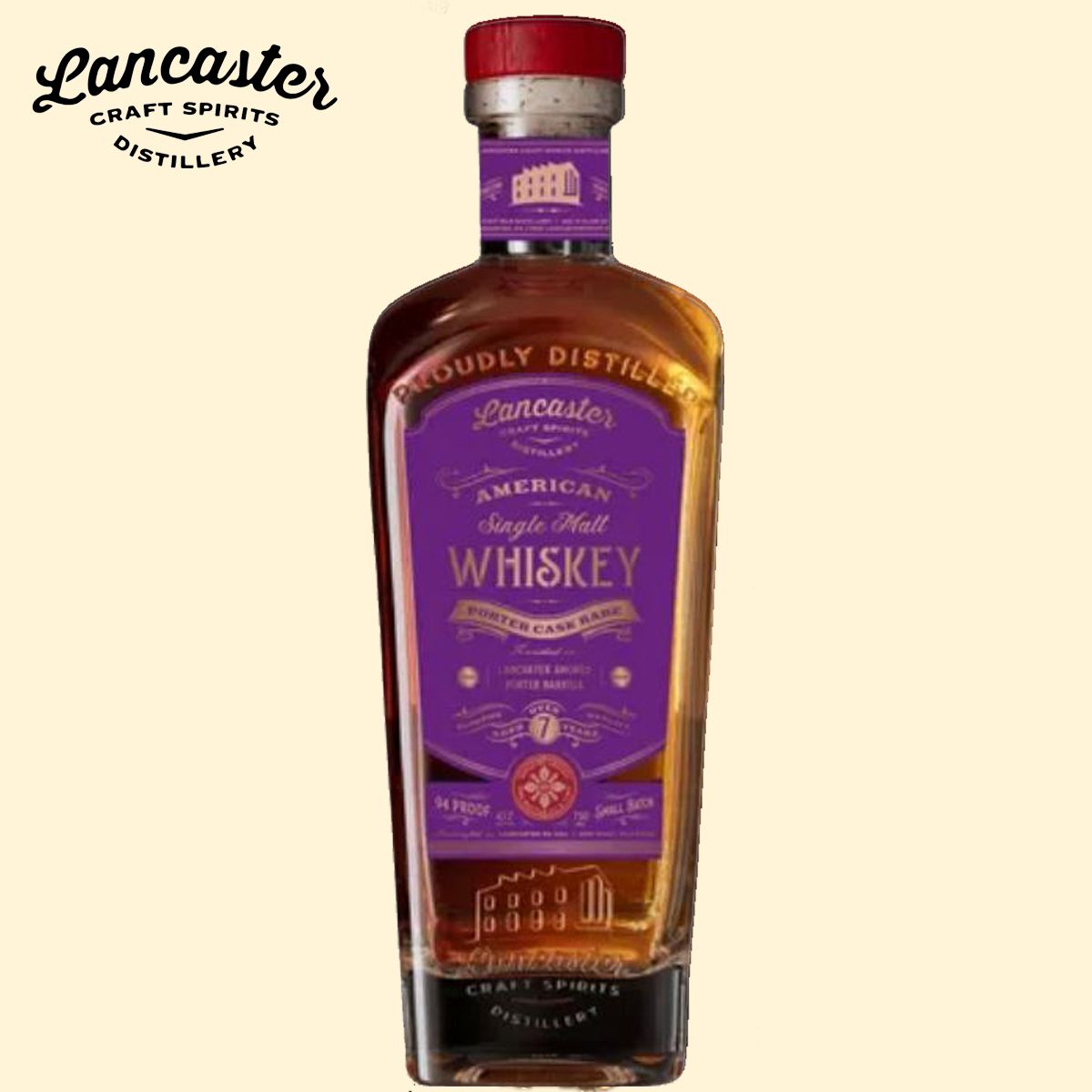 LANCASTER PORTER CASK RARE 7 YEAR AMERICAN SINGLE MALT