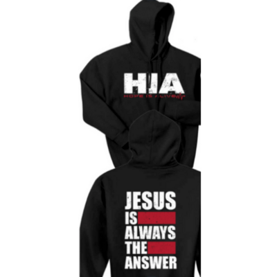 Black Jesus Is The Answer Hoodie