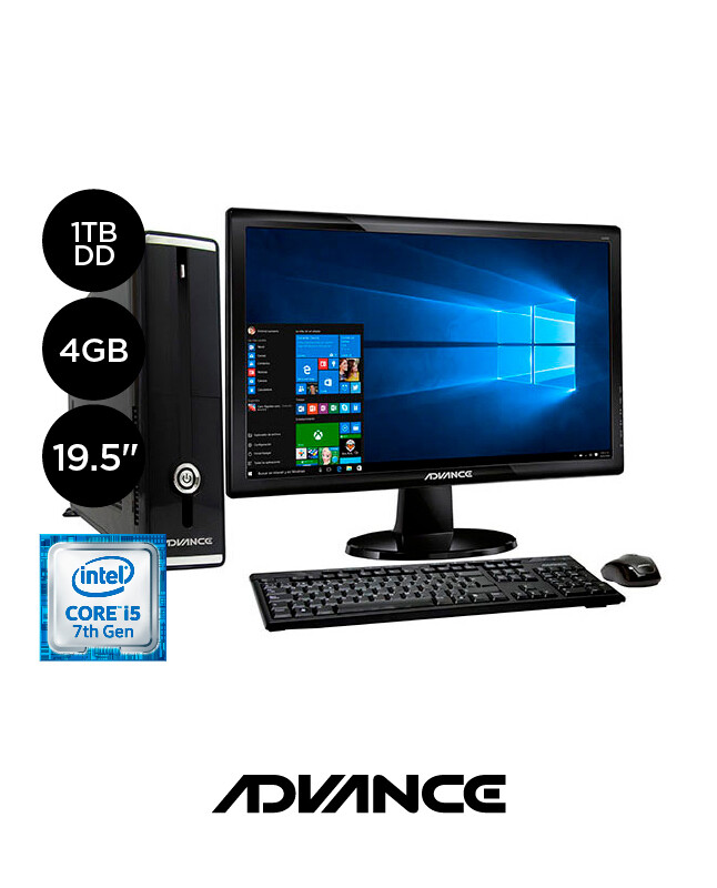 PC ADVANCE VS1070 CORE I5 19.5&quot; 1TB 4GB
