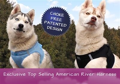 ​Arnés para perros de malla suave Antiahogo - American River Color Negro, M y L