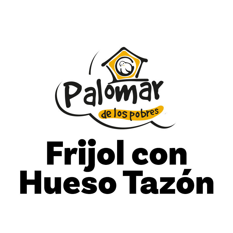 Frijol con Huezo Tazón