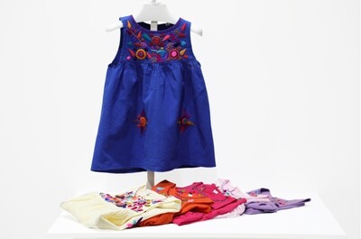 Guatemalan Embroidered Children's Dress