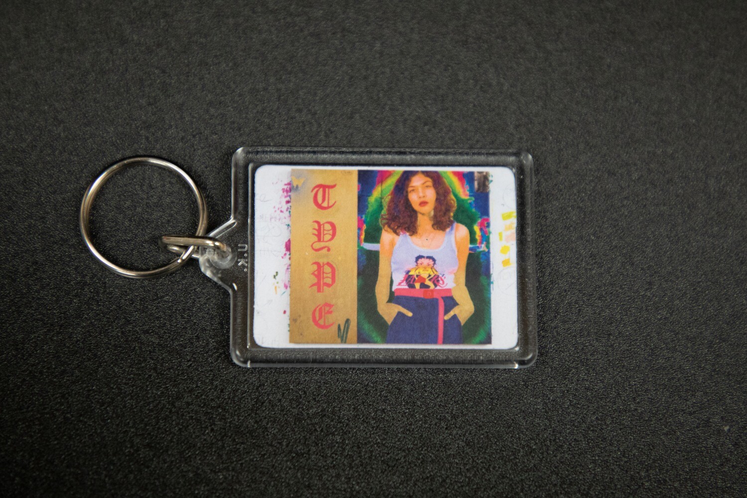 Gabriella Sanchez Plastic Keychain