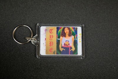 Gabriella Sanchez Plastic Keychain