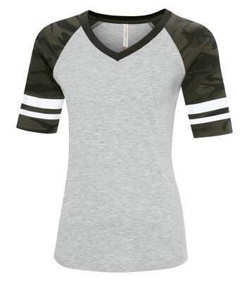 ATC Eurospun Ring Spun Baseball Ladies'Tee